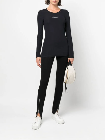 Logo-Print Long-Sleeve T-Shirt