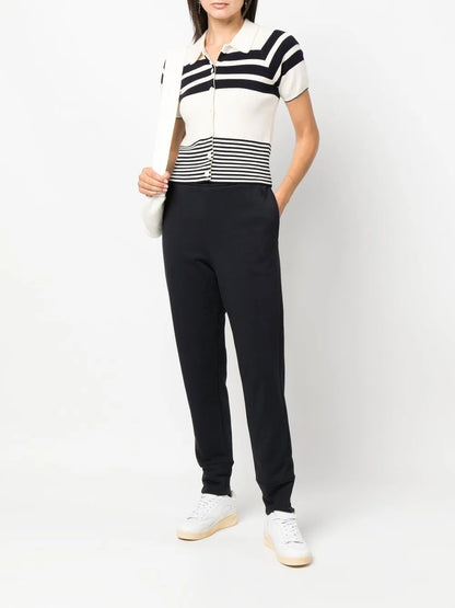 Logo-Embroidered Drawstring Trousers