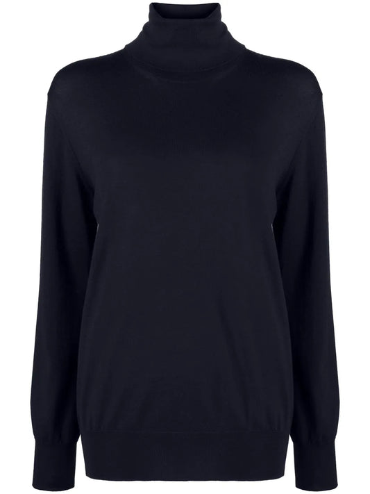 Roll-Neck Wool Jumper
