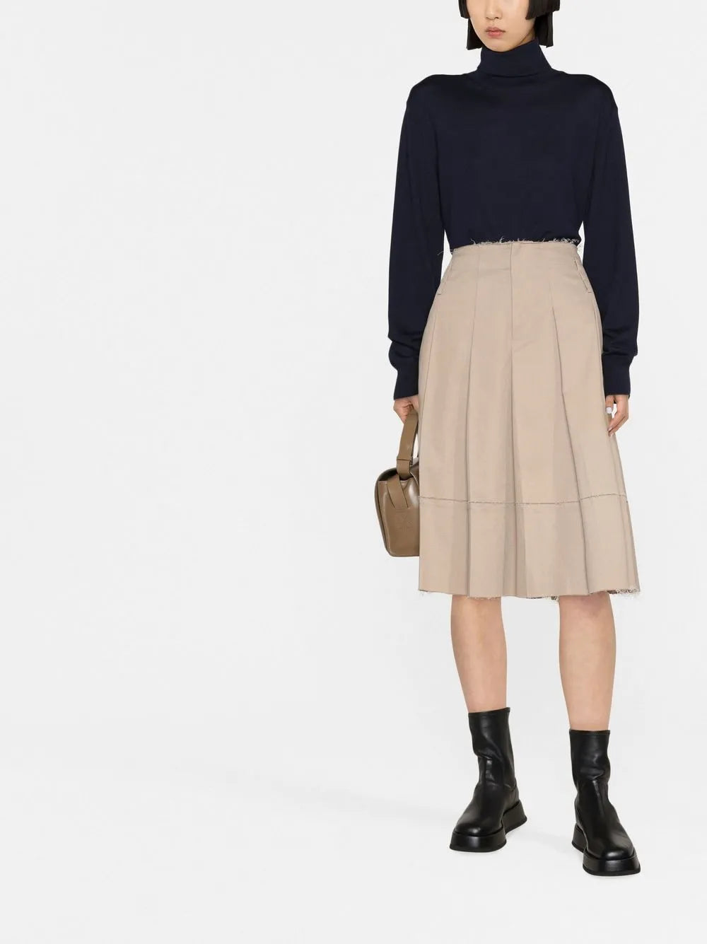 Roll-Neck Wool Jumper