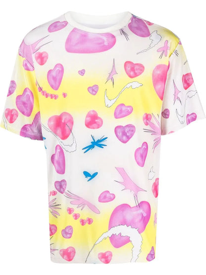 Velvet-Hearts Short-Sleeve T-Shirt