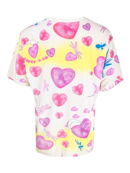 Velvet-Hearts Short-Sleeve T-Shirt