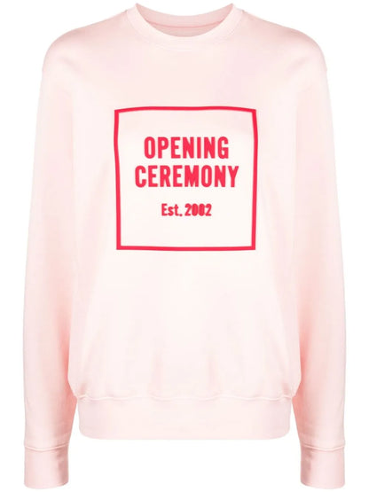 3D Box Logo Relaxed Sweatshirt