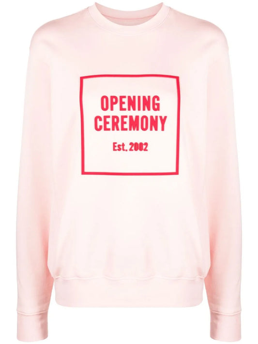 3D Box Logo Relaxed Sweatshirt