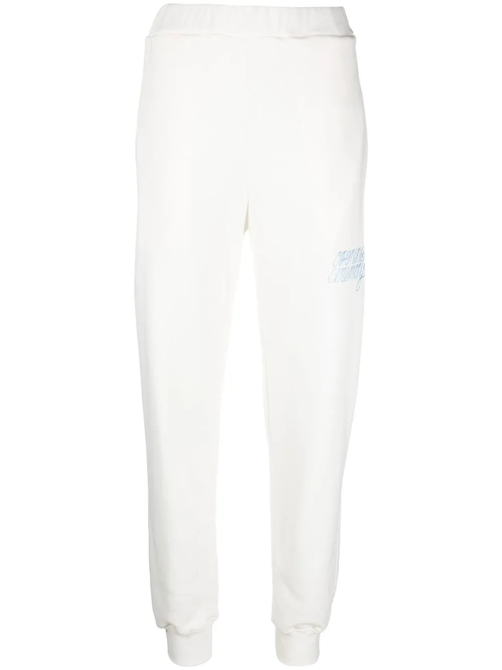 Embroidered-Logo Slim Track Pants
