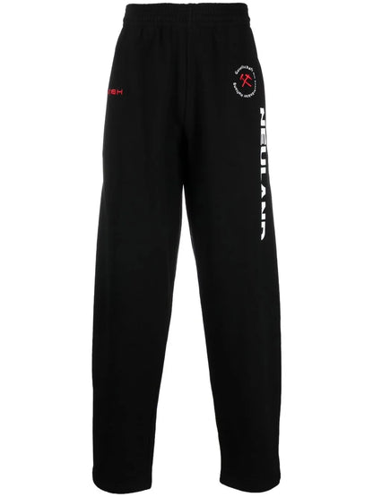 Logo-Print Organic Cotton Track Pants
