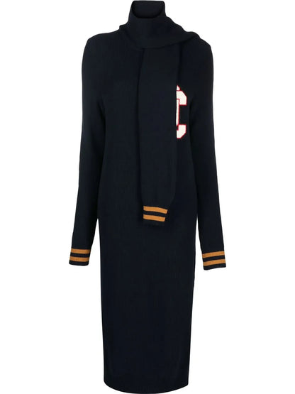 Varsity Knit Dress