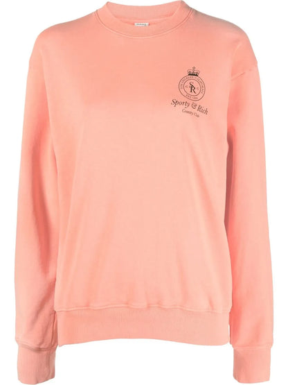 Graphic-Print Cotton Sweatshirt