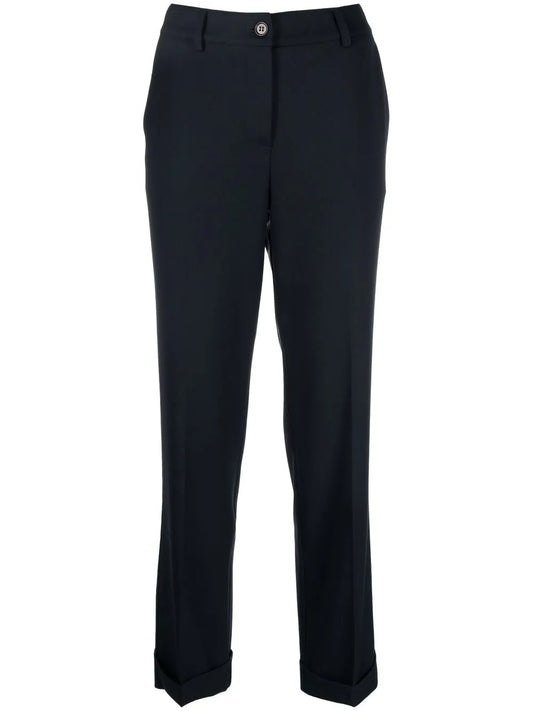 Straight Leg Tailored Trousers