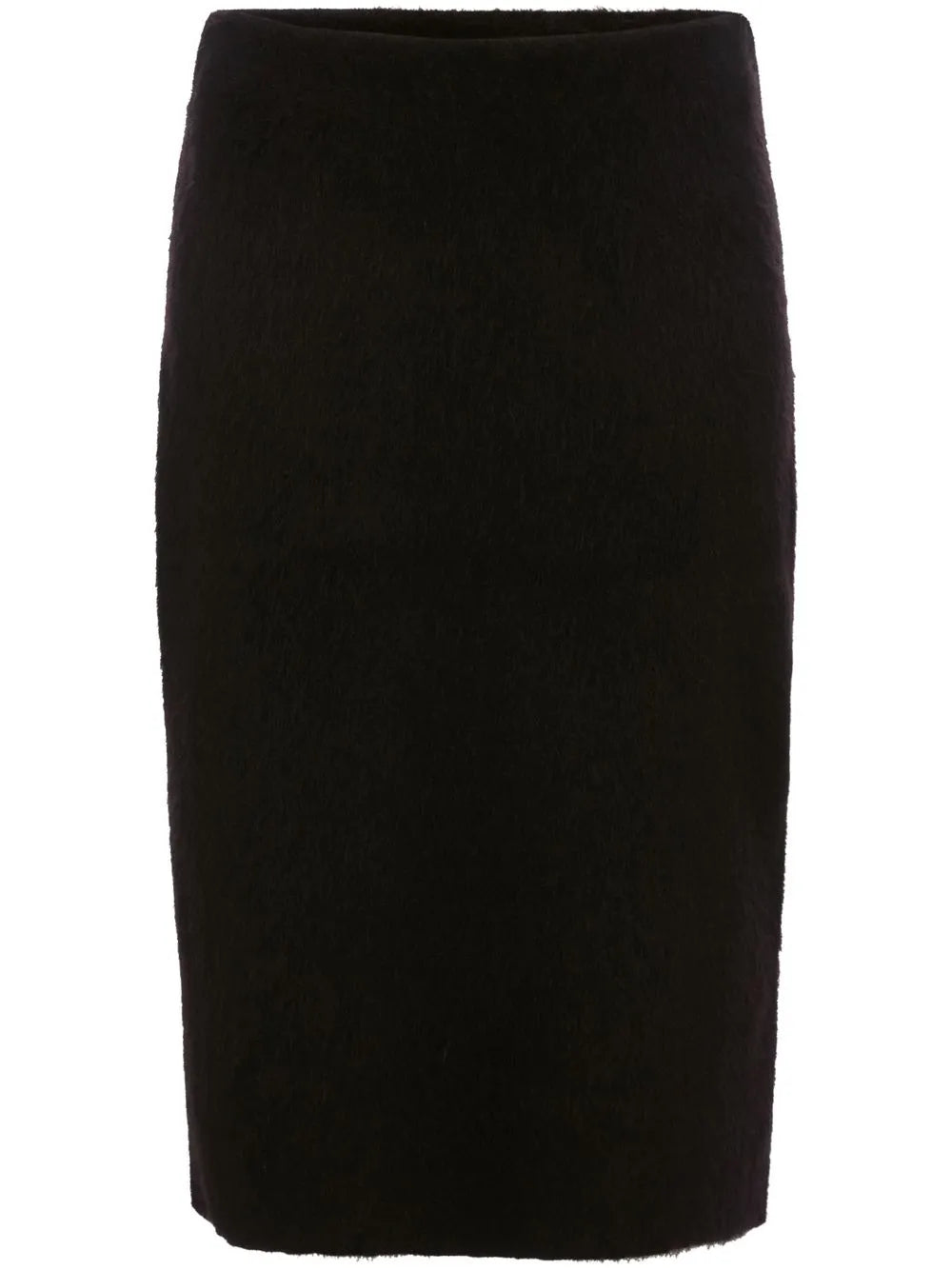 Wool-Blend Midi Pencil Skirt