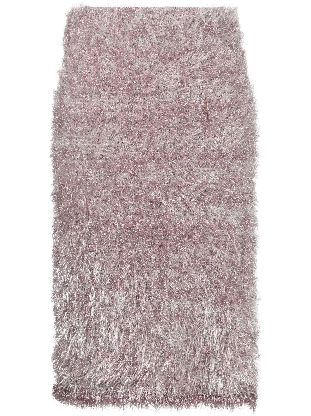 Textured Midi Pencil Skirt
