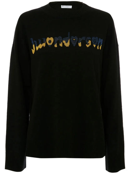 Logo-Embellished Jumper