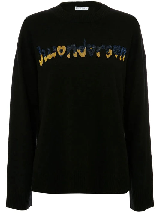 Logo-Embellished Jumper