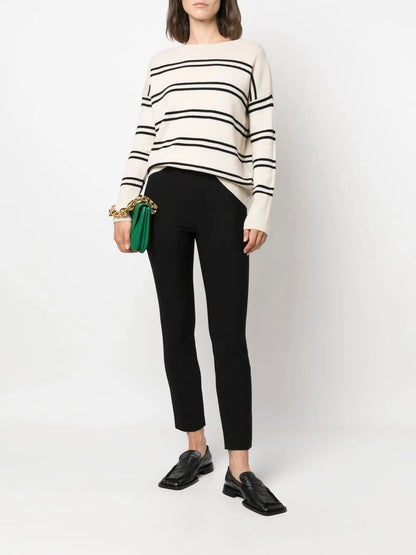 Slim-Fit Pull-On Trousers