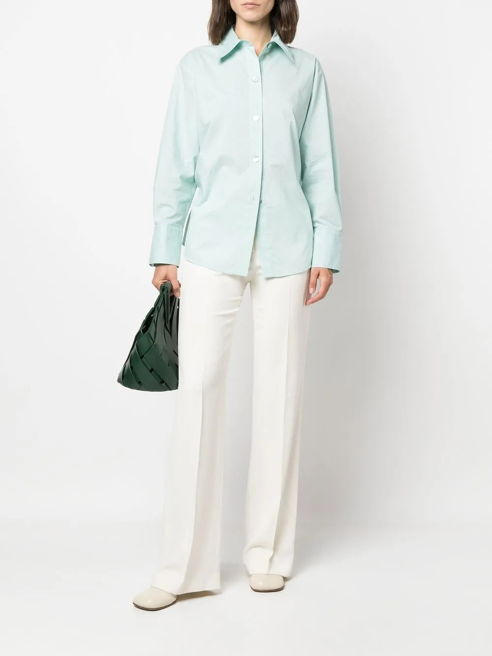 Button-Down Fitted Shirt