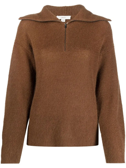 Half-Zip Pullover Jumper