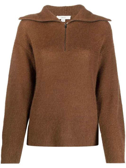 Half-Zip Pullover Jumper