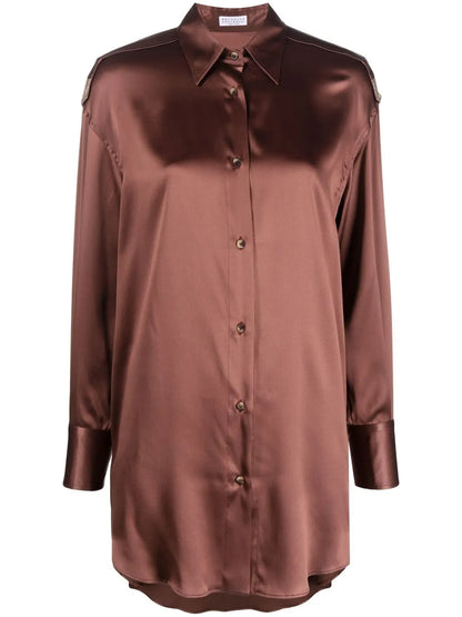 Monili Chain Detail Shirt
