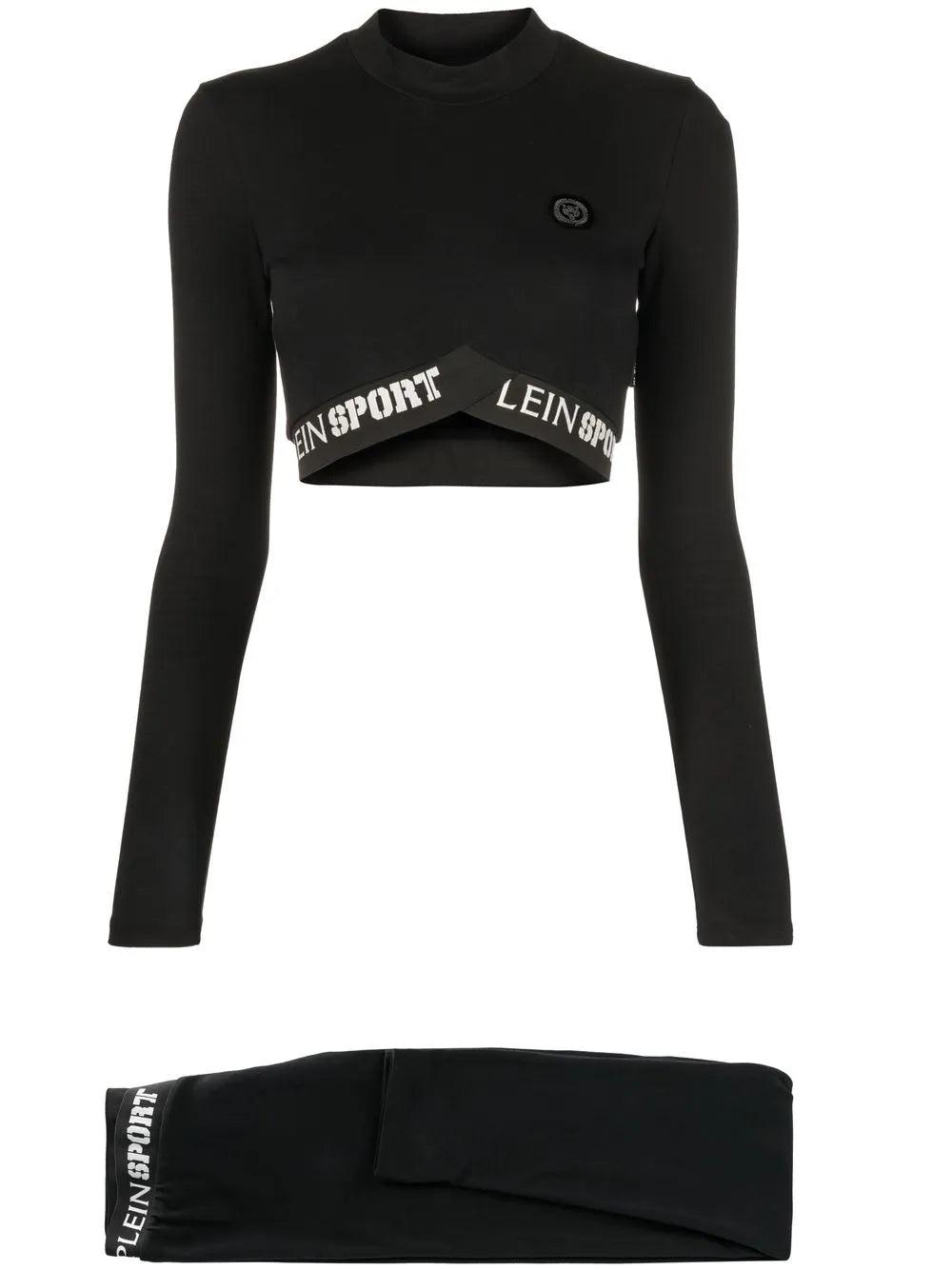 Logo-Print Leggings Set