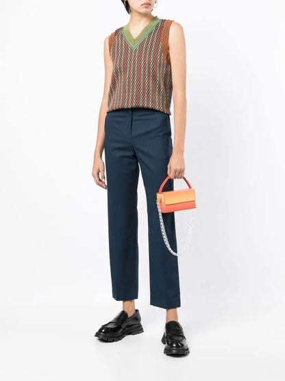Tailored Straight-Leg Trousers