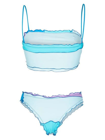 Colour-Block Bikini Set