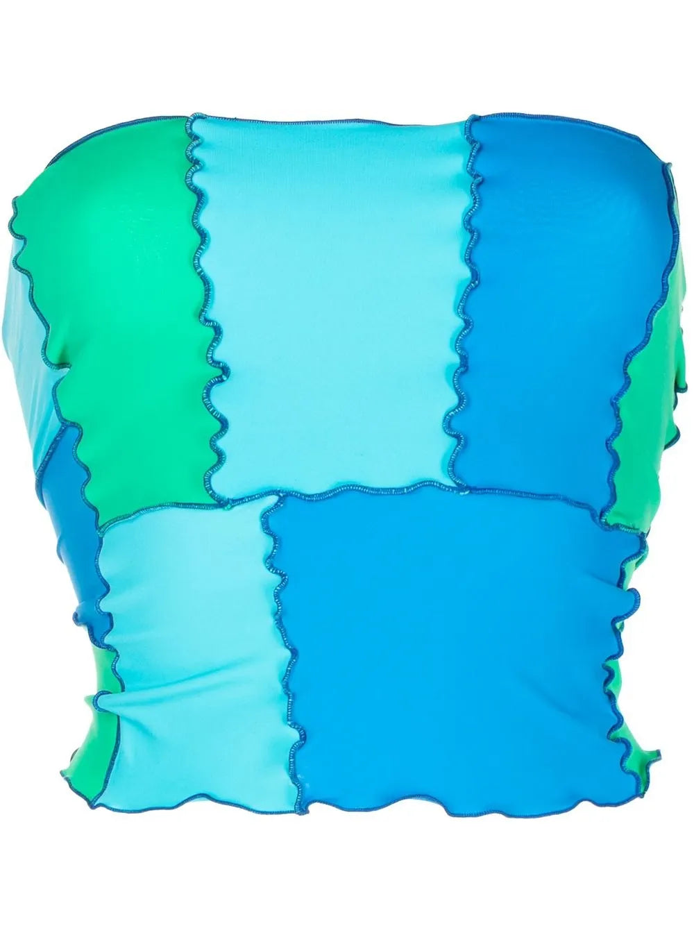Colour-Block Bandeau Top