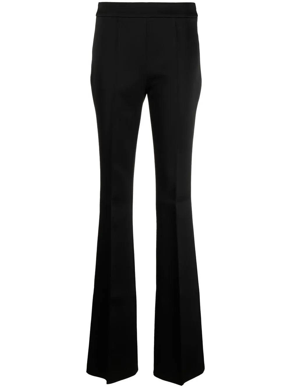 Flared Satin Trousers