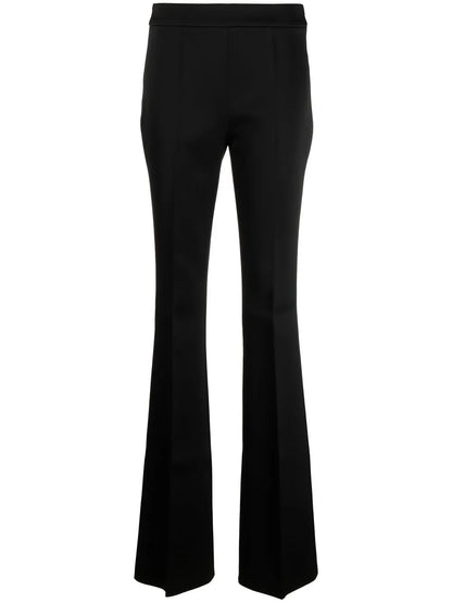 Flared Satin Trousers