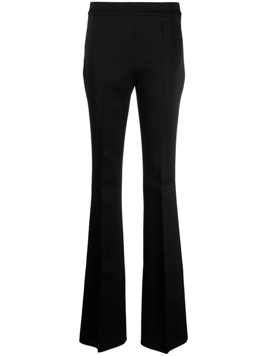 Flared Satin Trousers