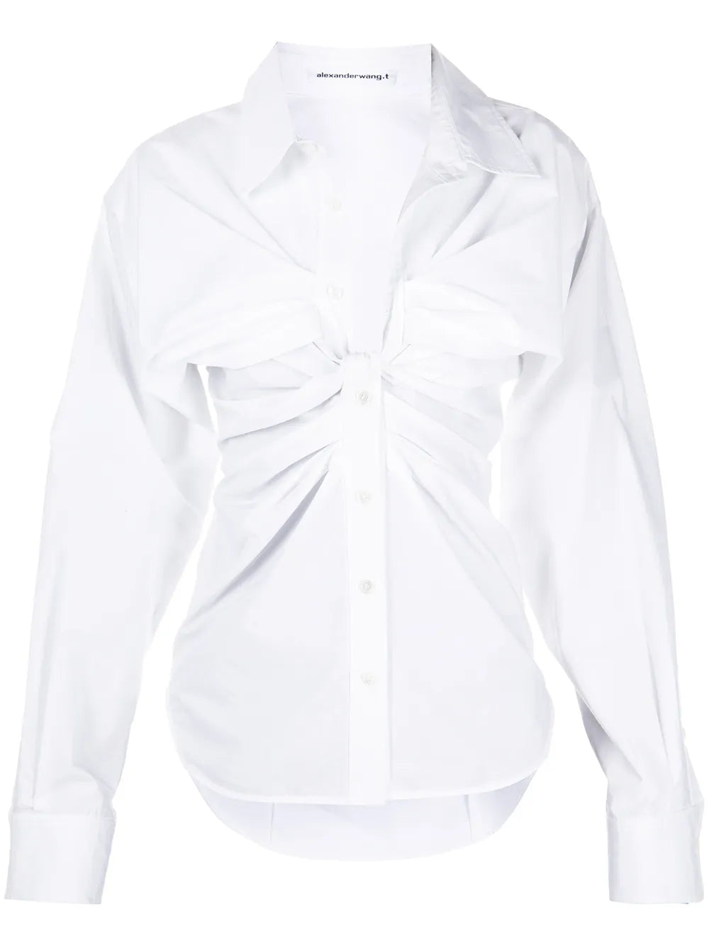 Twist Front Shirt Dress
