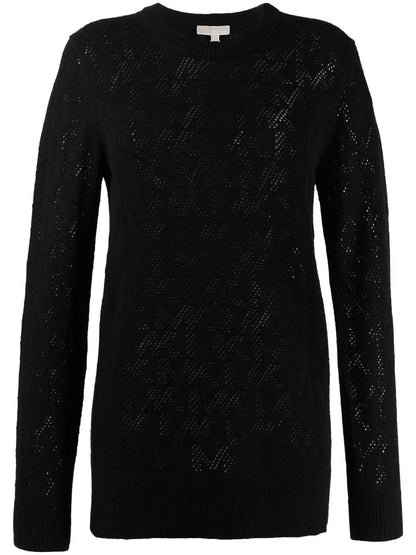 Logo-Knit Long-Sleeve Jumper