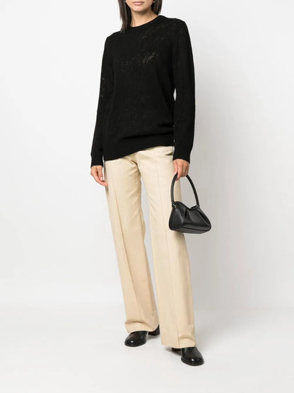 Logo-Knit Long-Sleeve Jumper