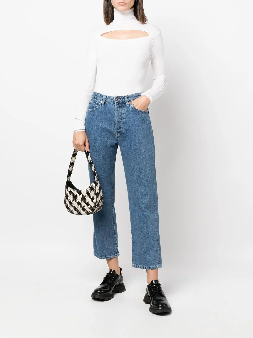 Cropped Leg Jeans