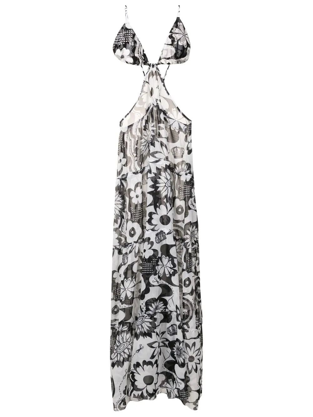 Floral-Print Maxi Dress