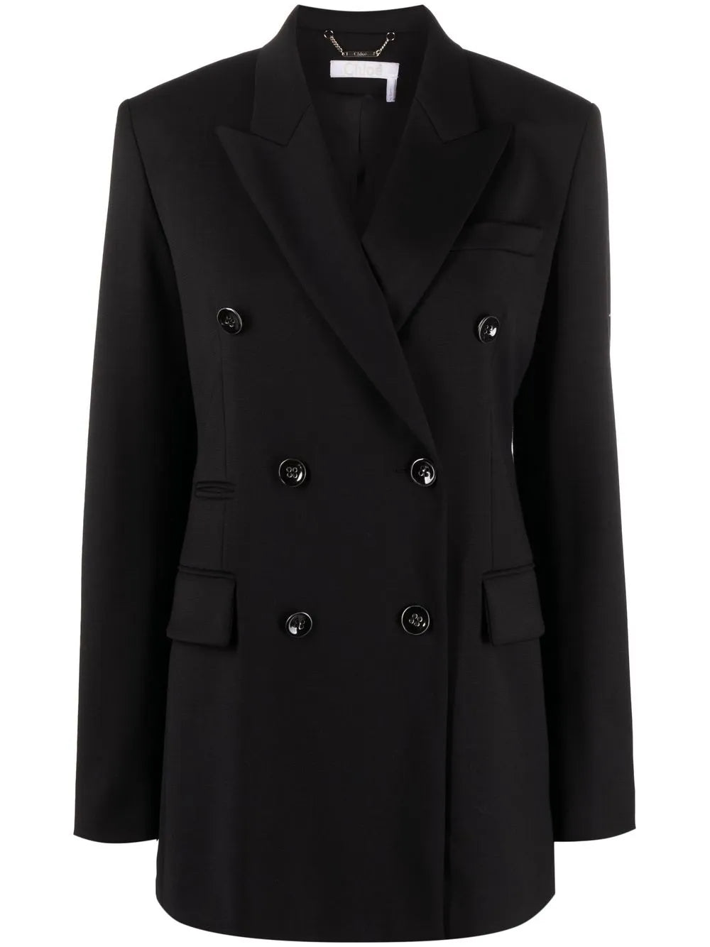 Double-Breasted Wool Blazer