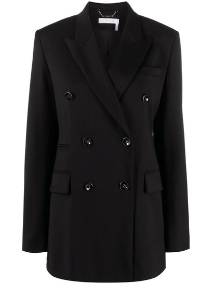 Double-Breasted Wool Blazer