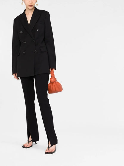 Double-Breasted Wool Blazer