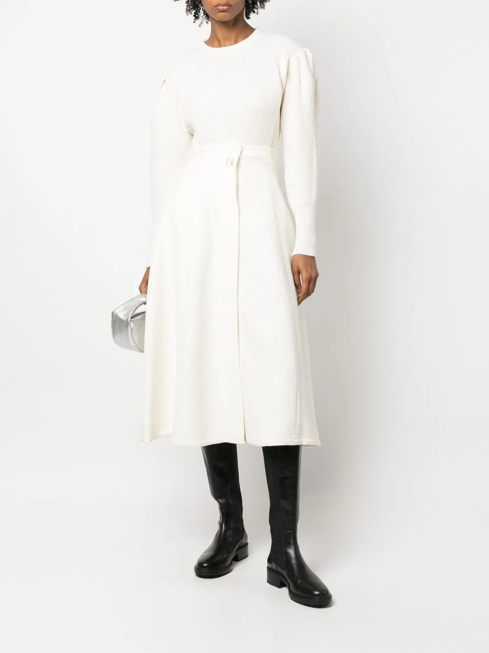 Chunky Ribbed-Knit Jumper