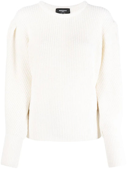 Chunky Ribbed-Knit Jumper