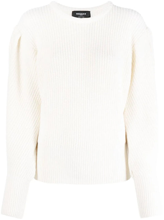 Chunky Ribbed-Knit Jumper