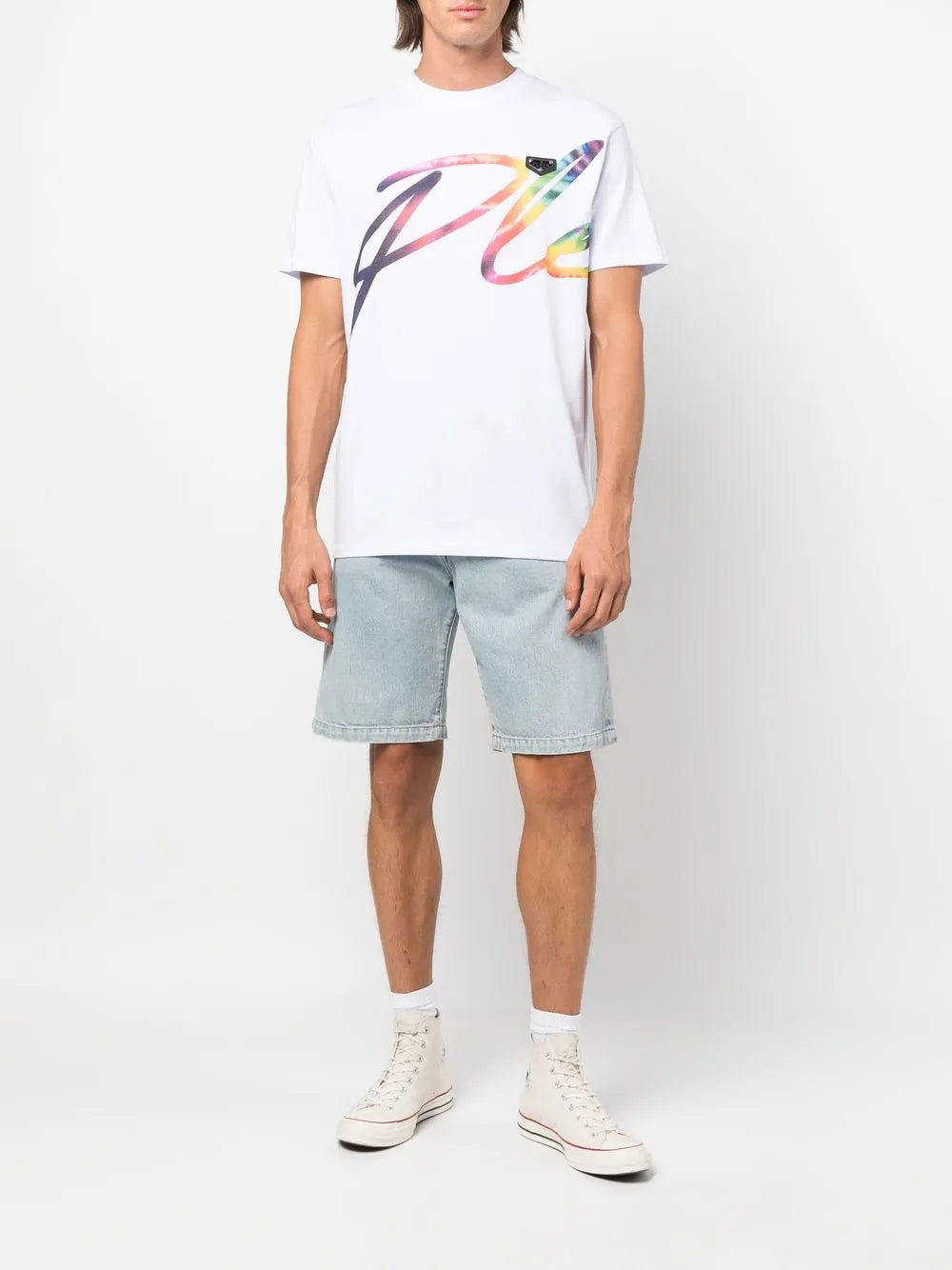 Logo-Print Detail T-Shirt