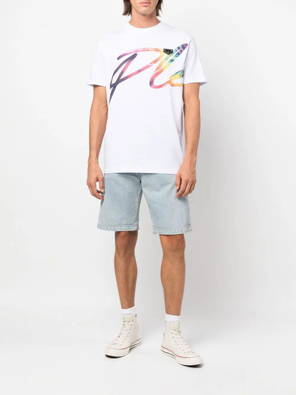 Logo-Print Detail T-Shirt