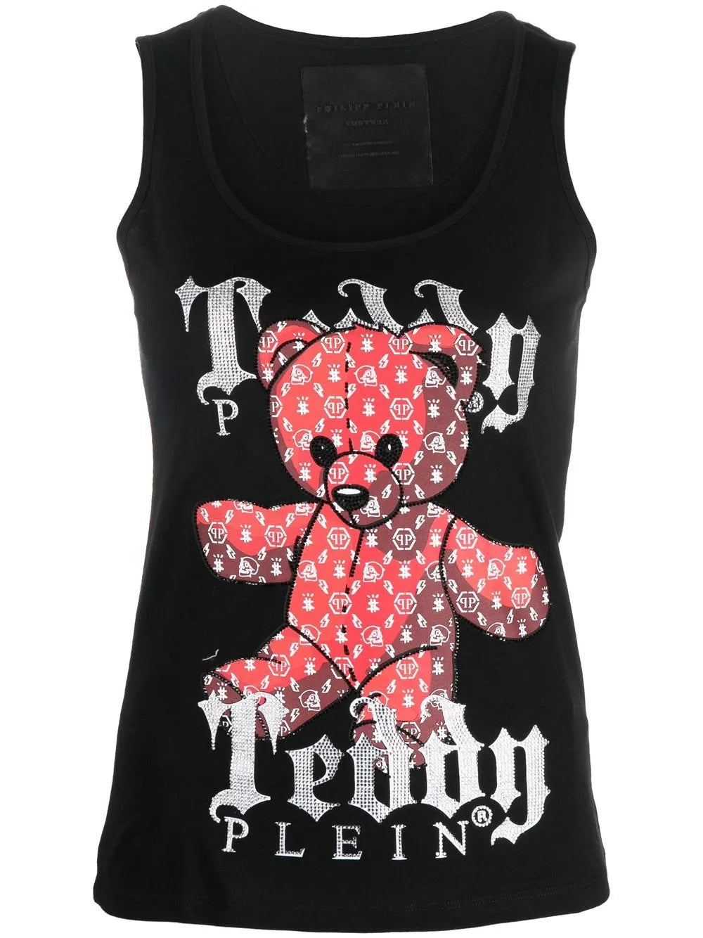 Teddy Plein Sleeveless Tank Top