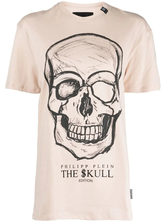 Skull-Print T-Shirt