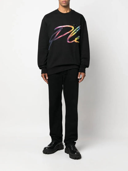 Signature Logo-Print Sweatshirt