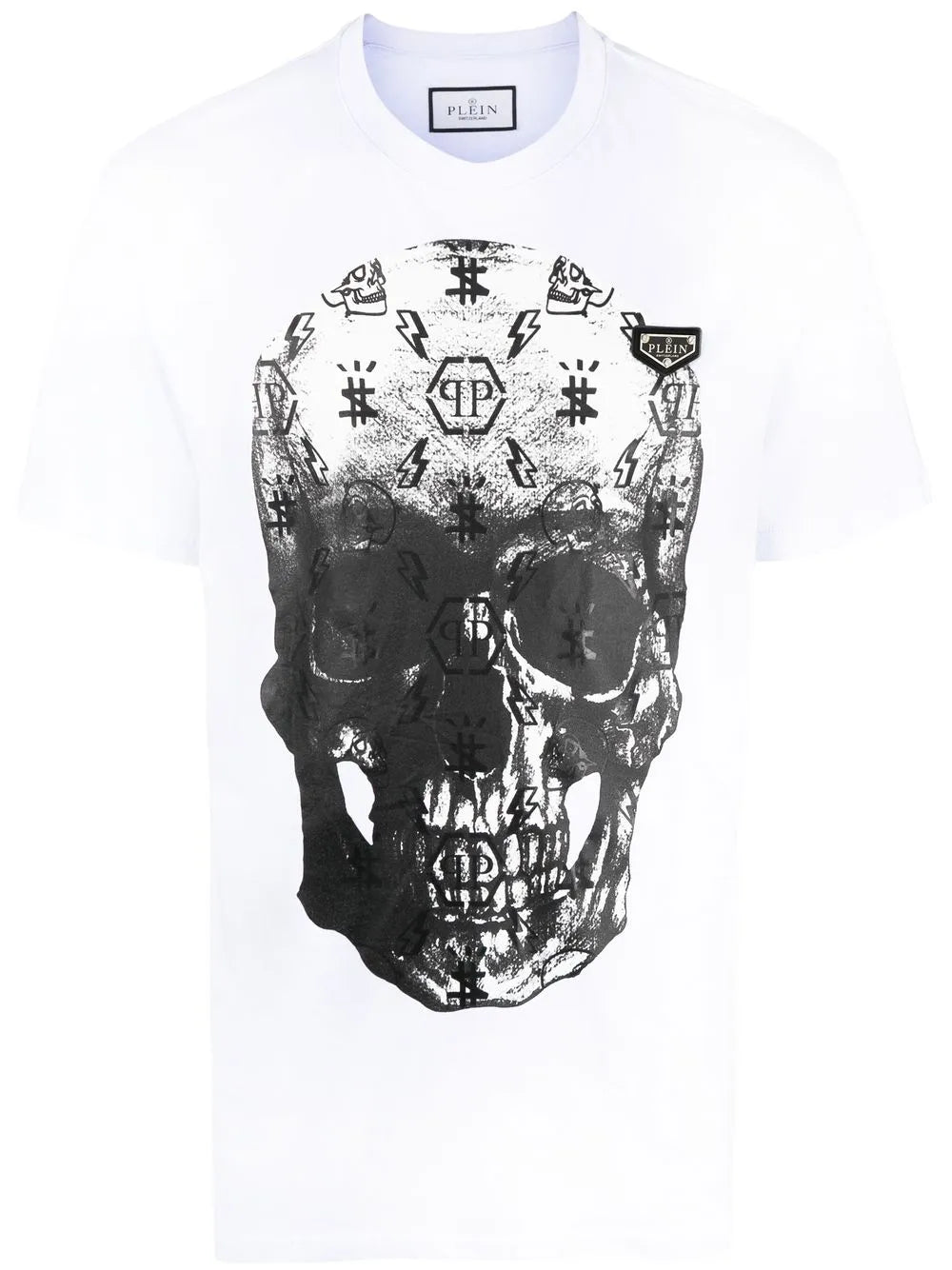 Skull-Print Short-Sleeve T-Shirt