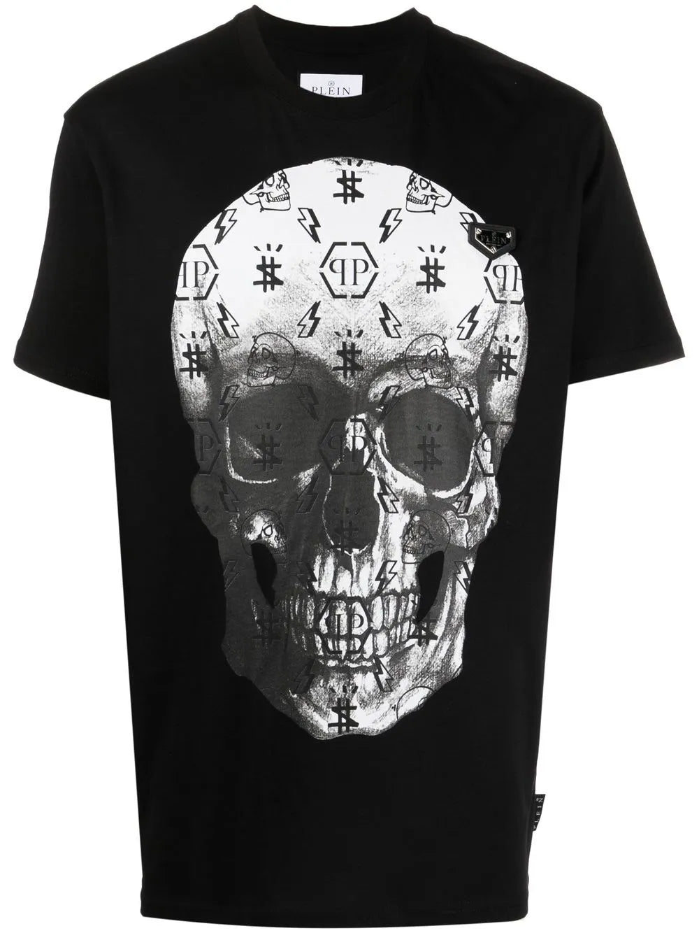 Skull-Print Short-Sleeve T-Shirt