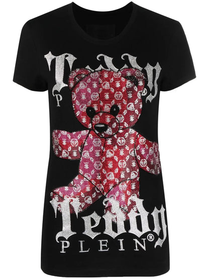 Monogram Teddy-Print T-Shirt