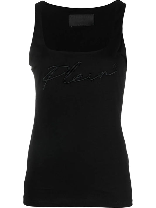 Logo-Embroidered Tank Top