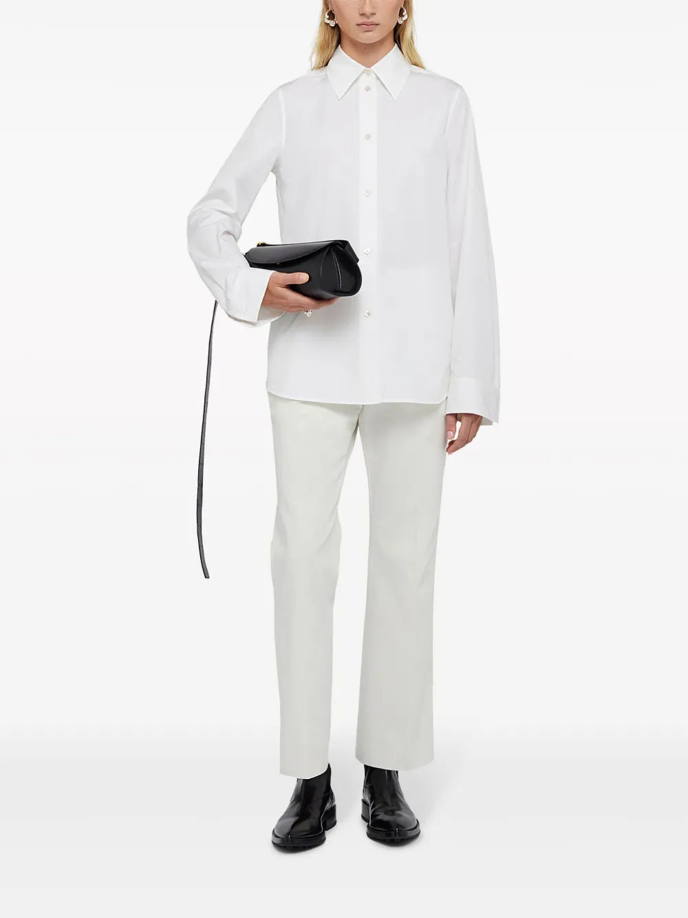 Long-Sleeve Cotton Shirt